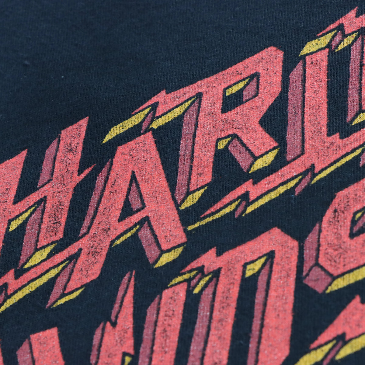 Vintage HARLEY DAVIDSON Cowboy's Alamo City Texas Black T-Shirt (L TALL)
