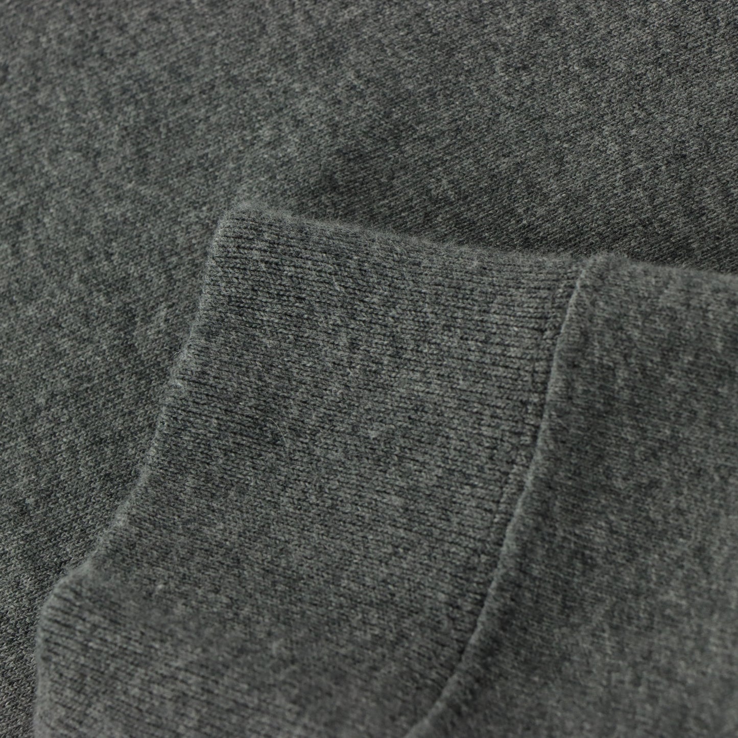 POLO RALPH LAUREN Embroidered Logo Grey & White Collared Rugby Sweater (L Tall)