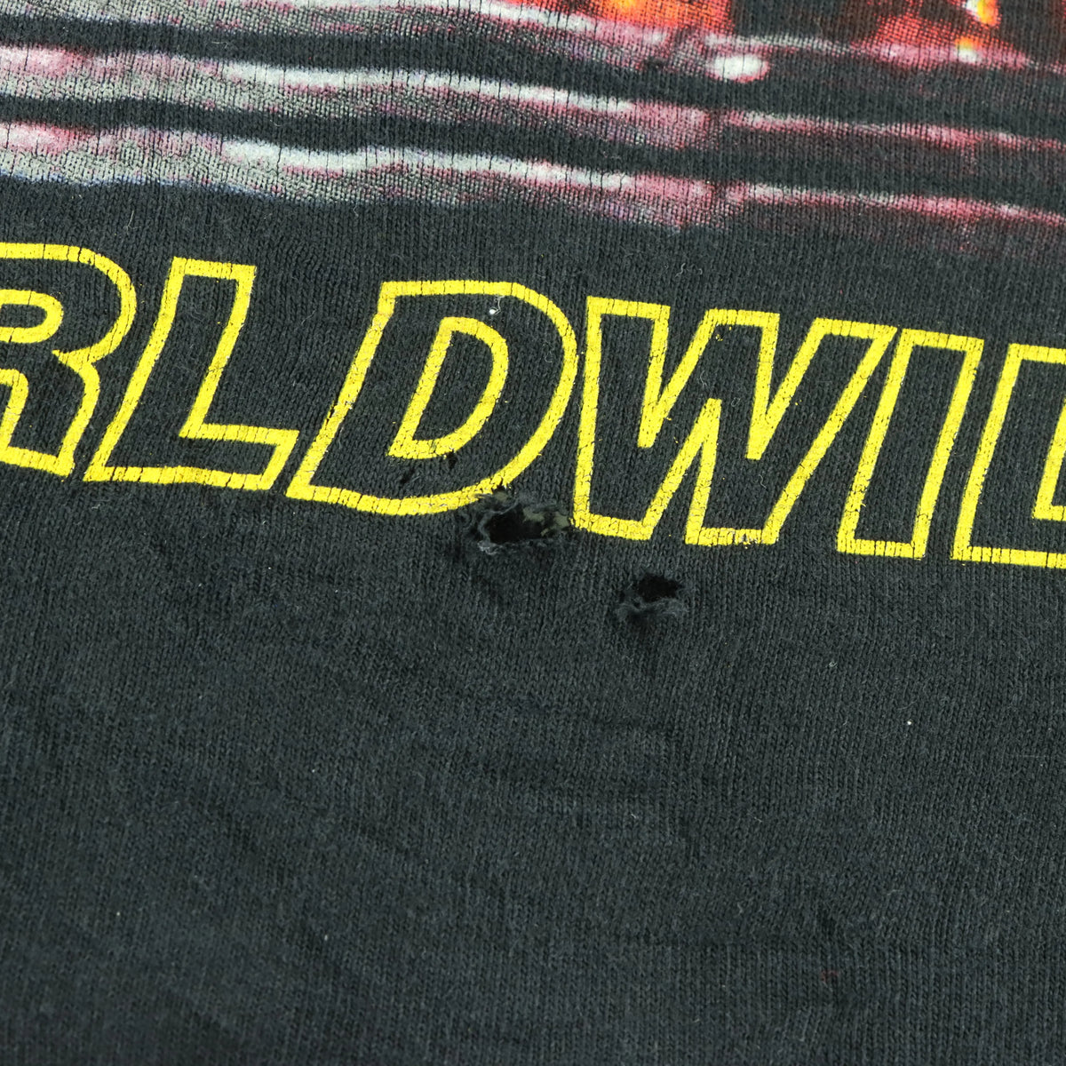Vintage 1996-1997 KISS 'Alive Worldwide' Tour Single Stitch Distressed Band Tee (L-XL) - Vintage Sole Melbourne
