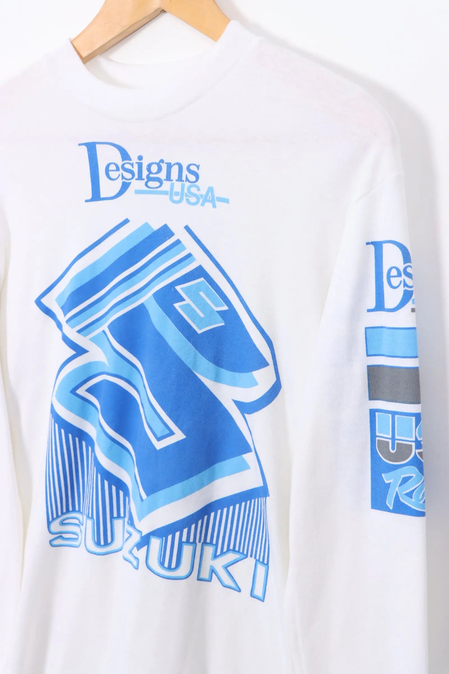 Suzuki Designs USA Made Long Sleeve T-Shirt (S-M) Vintage Sole Melbourne