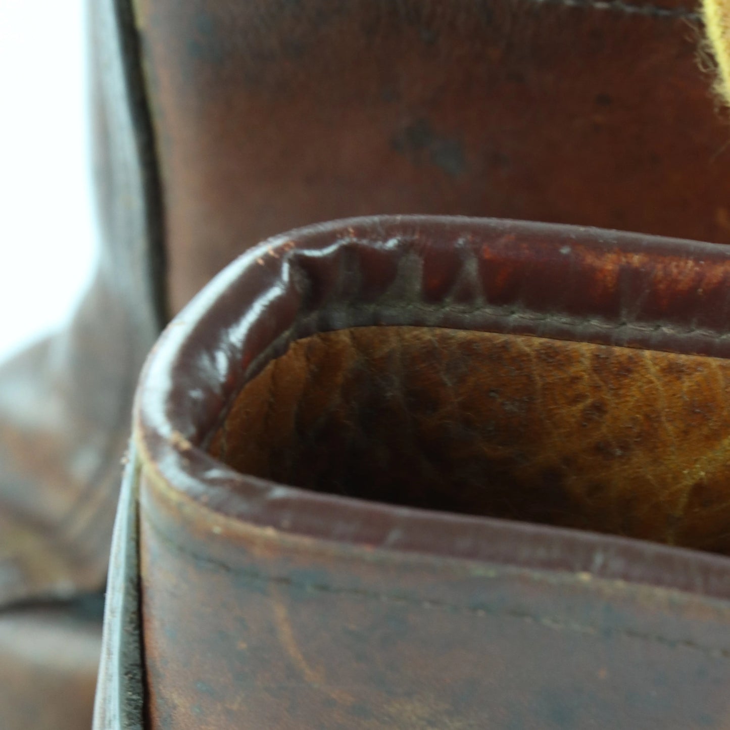 RED WING Irish Setter Brown Leather Hunting Boots (12 B) - Vintage Sole Melbourne