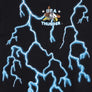 USA THUNDER "Leader of The Pack" Biker Wolf Front Back T-Shirt (L-XL)