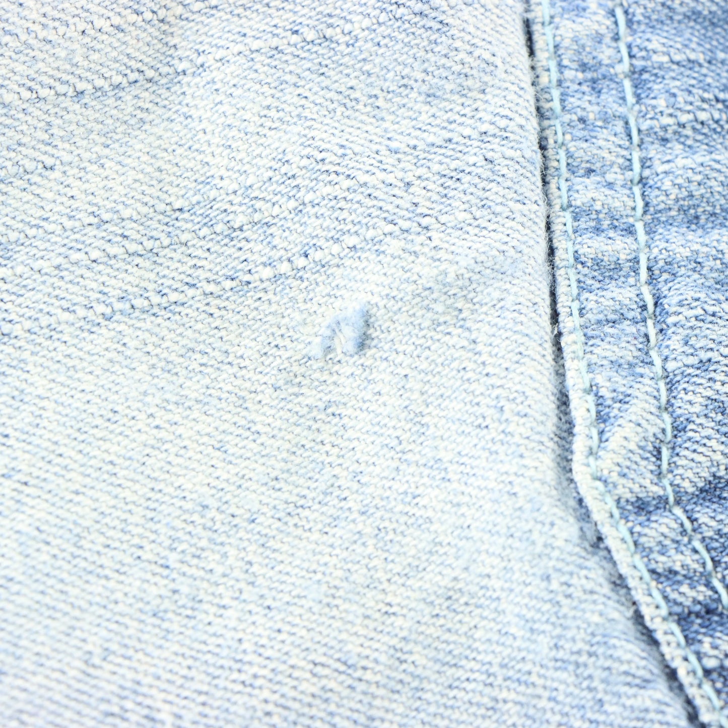 EVISU Embroidered Logo Jorts Denim Jean Shorts (34) - Vintage Sole Melbourne