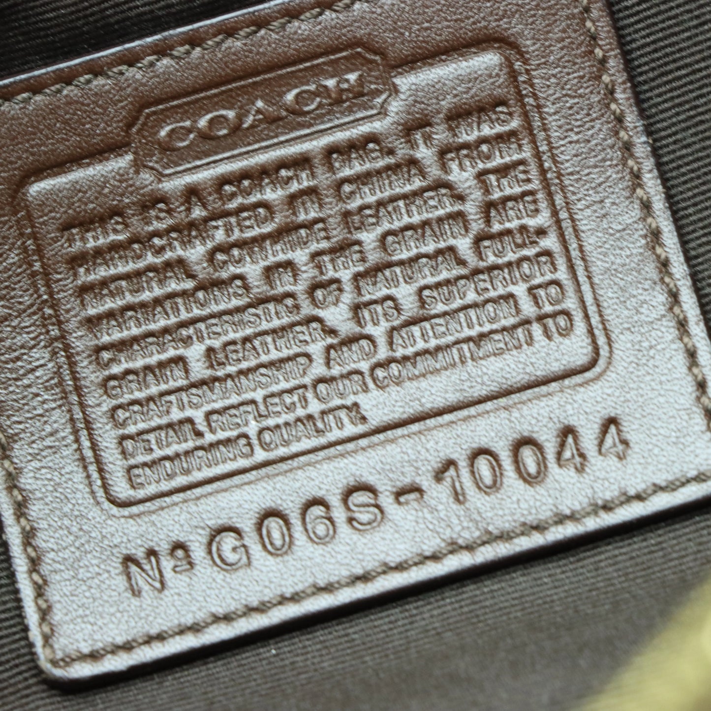 COACH Soho Dylan 10044 Braided Brown Hobo Shoulder Bag - Vintage Sole Melbourne