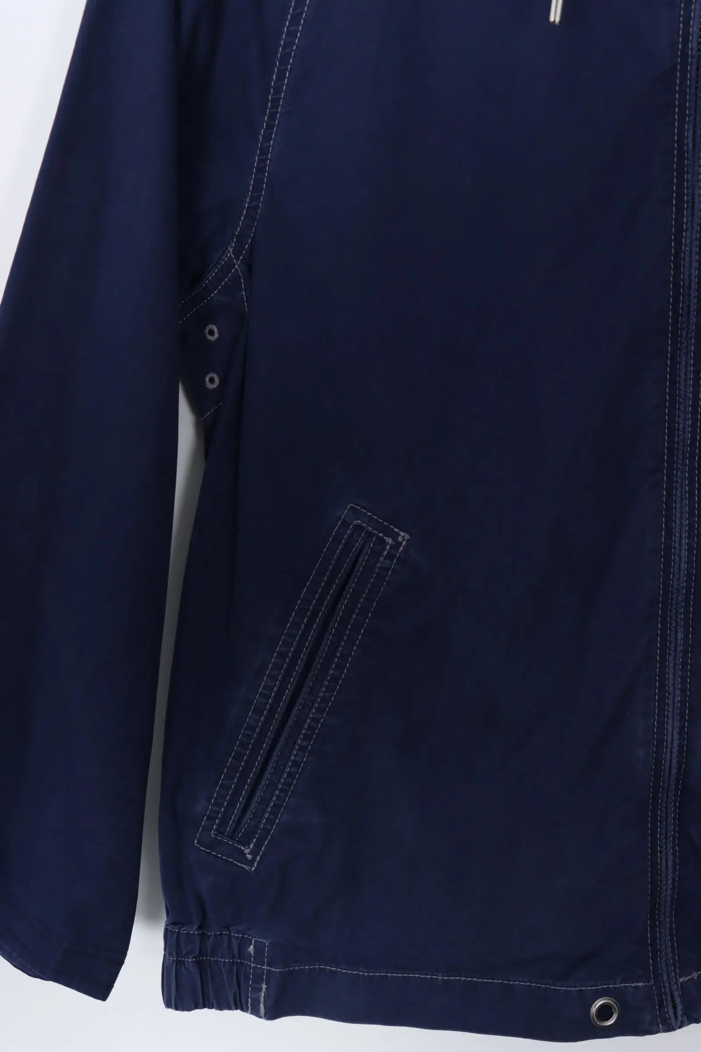 RALPH LAUREN Navy & White Embroidered Jacket (M) Vintage Sole Melbourne