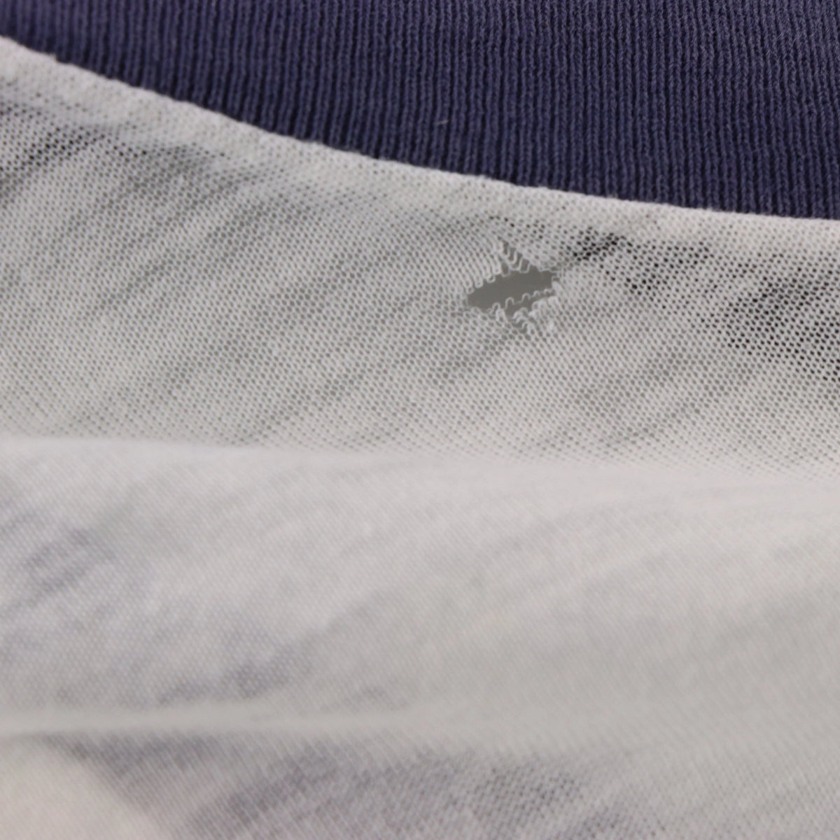 Vintage CONVERSE 80'S #5 'Fairfox Running Centre' Paper Thin Single Stitch Ringer T-Shirt (M)