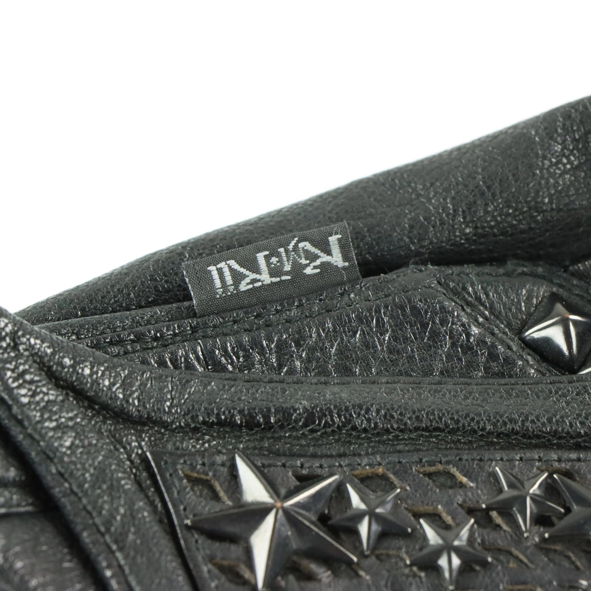 KMRII Star Embellished Black Hobo Cross Body Bag - Vintage Sole Melbourne