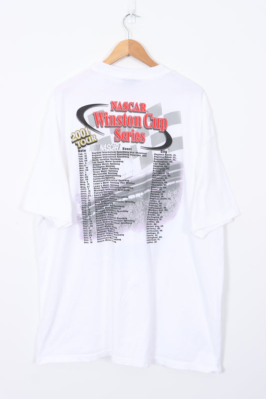 2001 Dale Earnhardt #3 NASCAR Winston Cup Series T-Shirt (XXL)