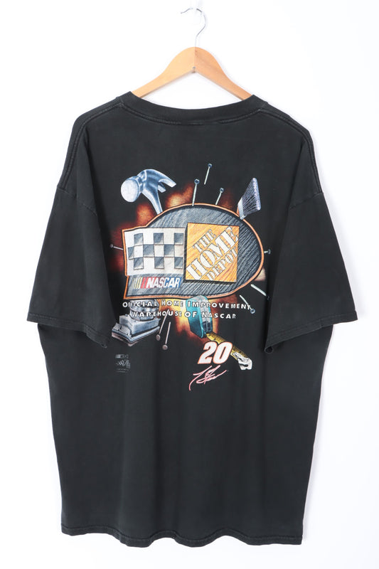 NASCAR Home Depot 2000 Tony Stewart Front Back T-Shirt (2XL-3XL)