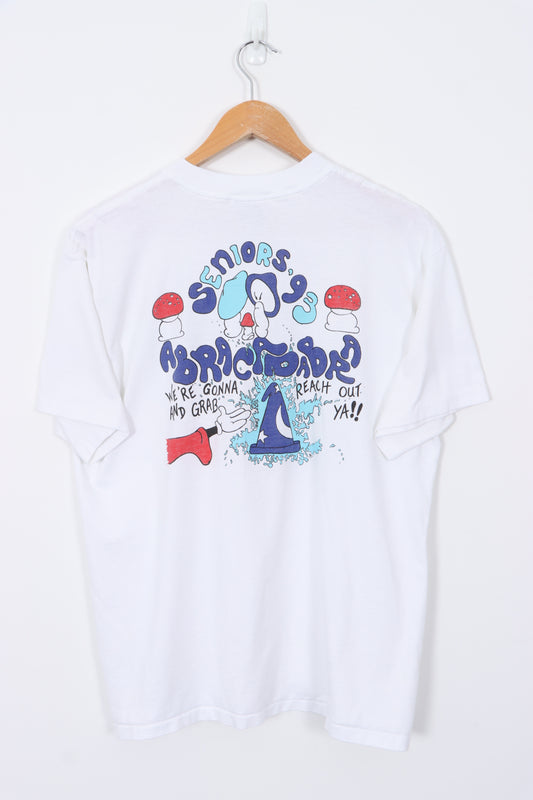 'Class of 1993' Mickey Mouse and Friends White Vintage T-Shirt (L)