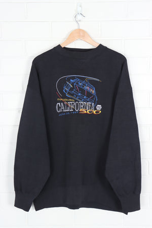 1997 Vintage Embroidered California 500 Racing Sweatshirt (XXL)