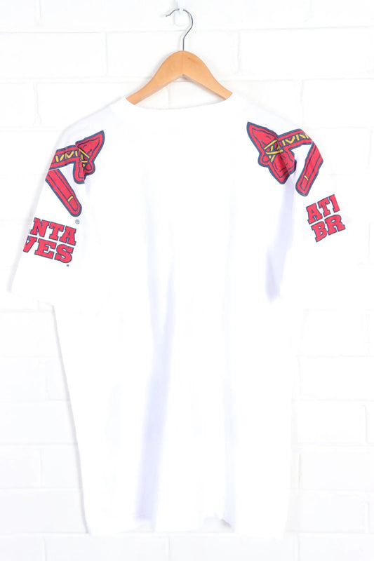MLB 90s Atlanta Braves Big Logo APEX ONE T-Shirt USA Made (L) Vintage Sole Melbourne