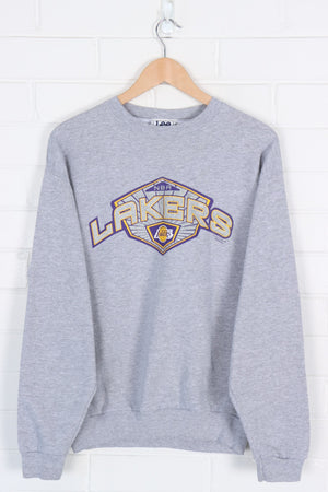 LEE LA Lakers Grey NBA Basketball Sweatshirt (L)