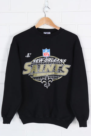 NFL New Orleans Saints Football 50/50 Sweatshirt (M)