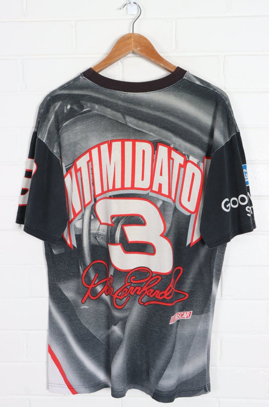 NASCAR Dale Earnhardt #3 "Intimidator" Cockpit All Over T-Shirt USA Made (L)