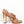 SALVATORE FERRAGAMO 'Bubina' Brown & Gold Strappy Leather Heels (9.5)