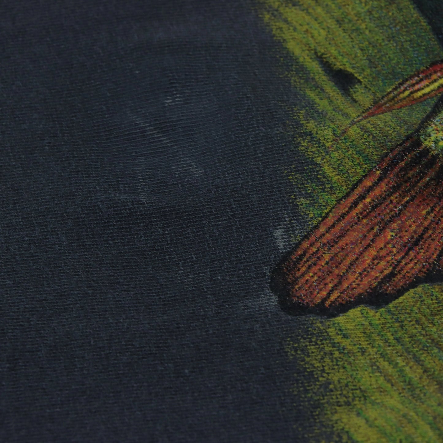 Vintage Fishing Trout & Ducks All Over Print Grey USA Made T-Shirt (L) - Vintage Sole Melbourne