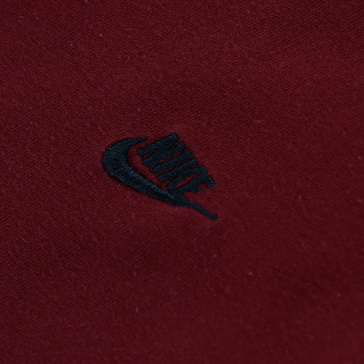 NIKE Vintage Ringer Embroidered Swoosh Logo Red & Black T-Shirt (S-M) - Vintage Sole Melbourne