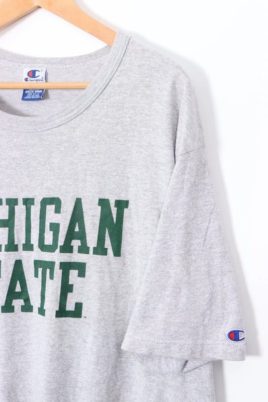 CHAMPION Michigan State College USA Made T-Shirt (XXL) Vintage Sole Melbourne