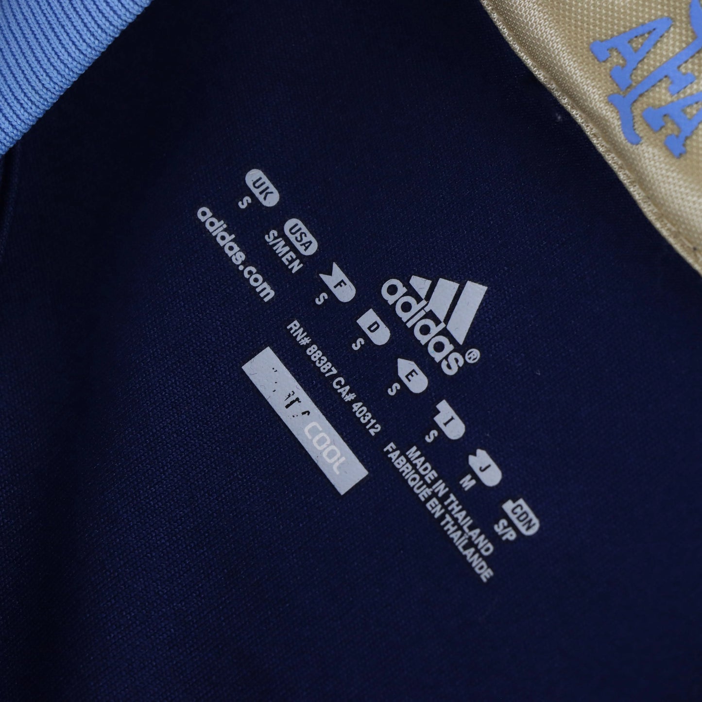 ADIDAS Argentina 2011-2013 Away Soccer Jersey (S) Vintage Sole Melbourne