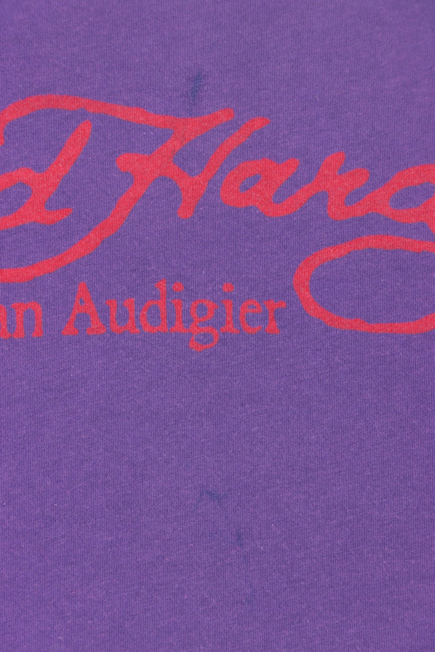ED HARDY Christian Audigier Purple T-Shirt USA Made (M)