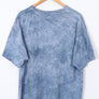 THE MOUNTAIN 1999 Ted Blaylock Train Scene Tie Dye Blue T-Shirt (XL)