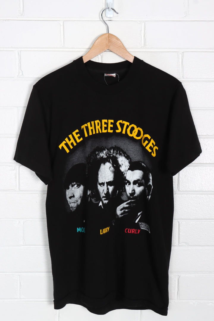 1988 Vintage The Three Stooges Moe, Larry & Curly T-Shirt (XS-S)