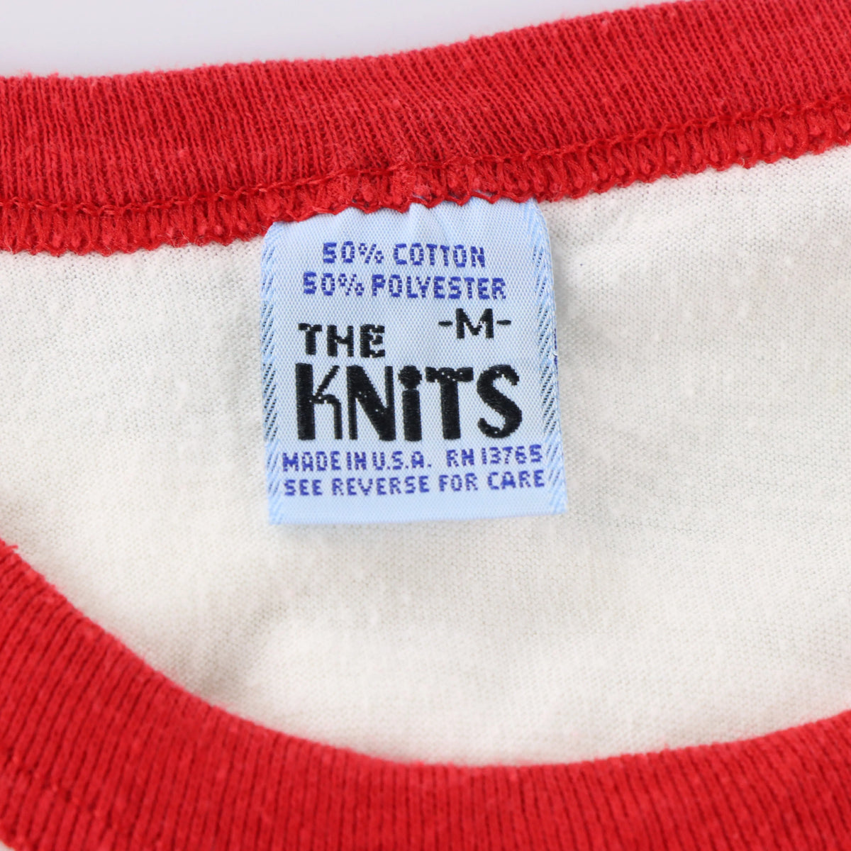 Willie Nelson USA Made Red & White 3/4 Sleeve Raglan Tee (XS) ***COCO Vintage Sole Melbourne