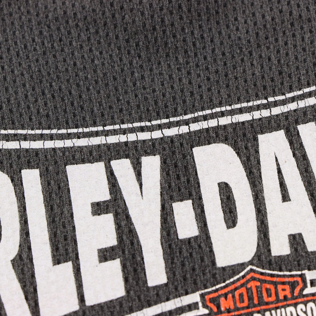 Vintage HARLEY DAVIDON San Diego California Dark Grey USA Made Muscle Tank (L)