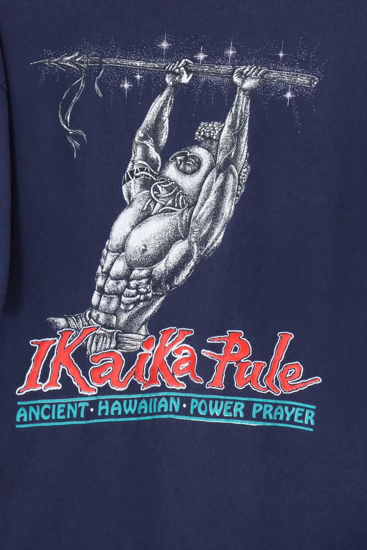 Hawaiian IKaika Pule Ancient Power Prayer Single Stitch Tee (M) Vintage Sole Melbourne