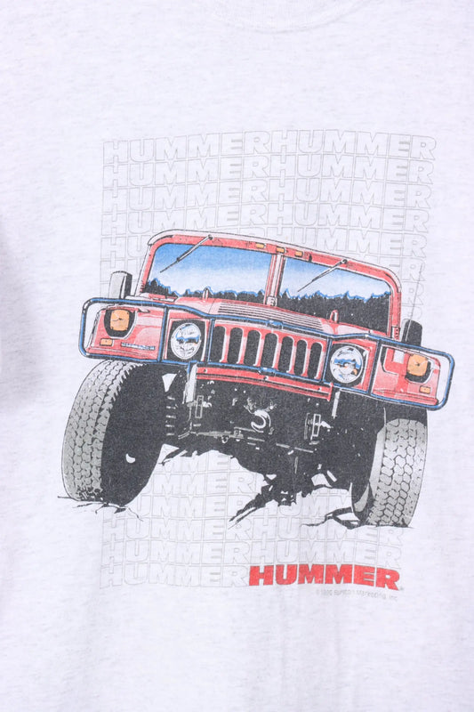 1996 VINTAGE Hummer Off Road Car Print Tee (M) Vintage Sole Melbourne