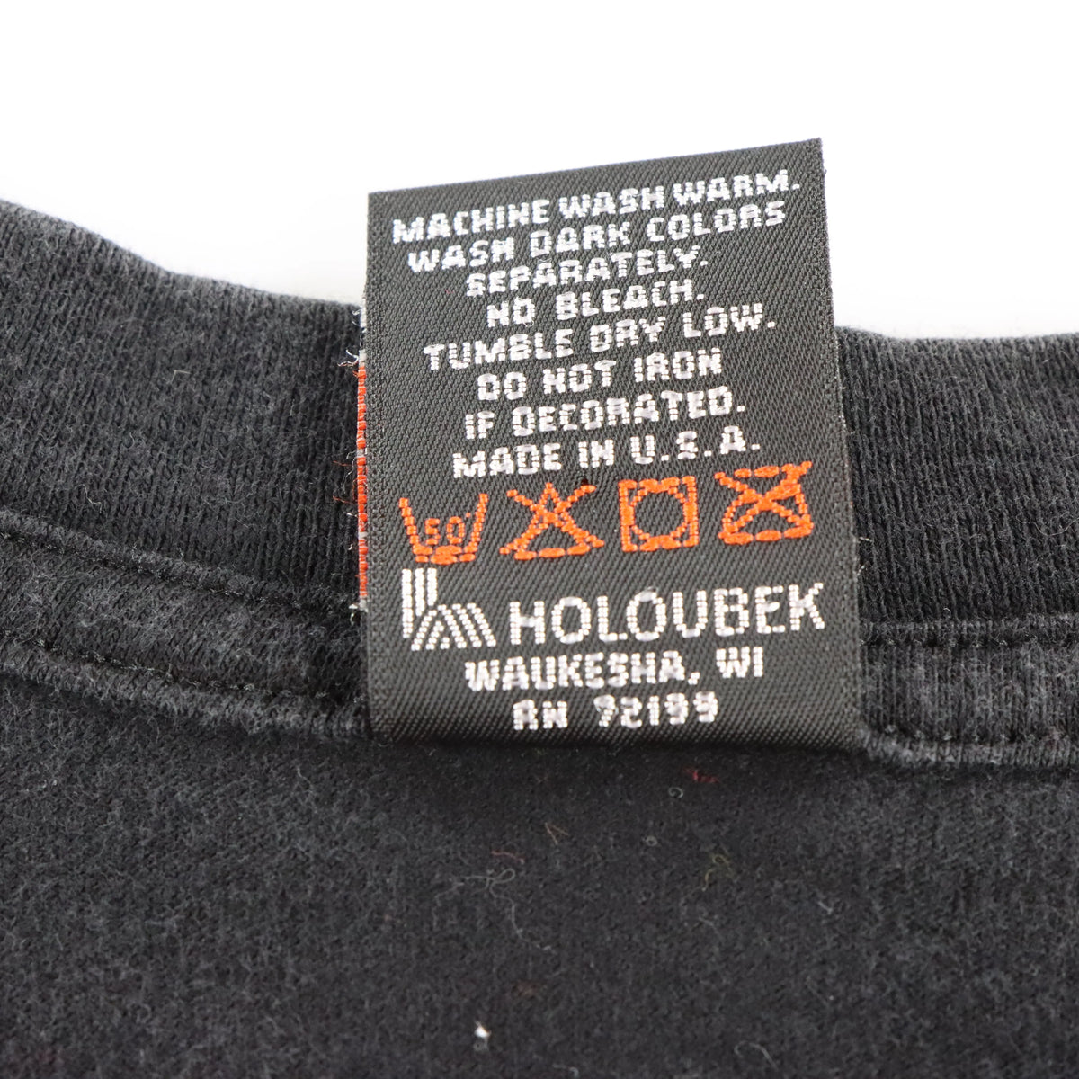 Vintage HARLEY DAVIDSON Road House Milwaukee Wisconsin USA Made Motorcycle Tee (XXXL)