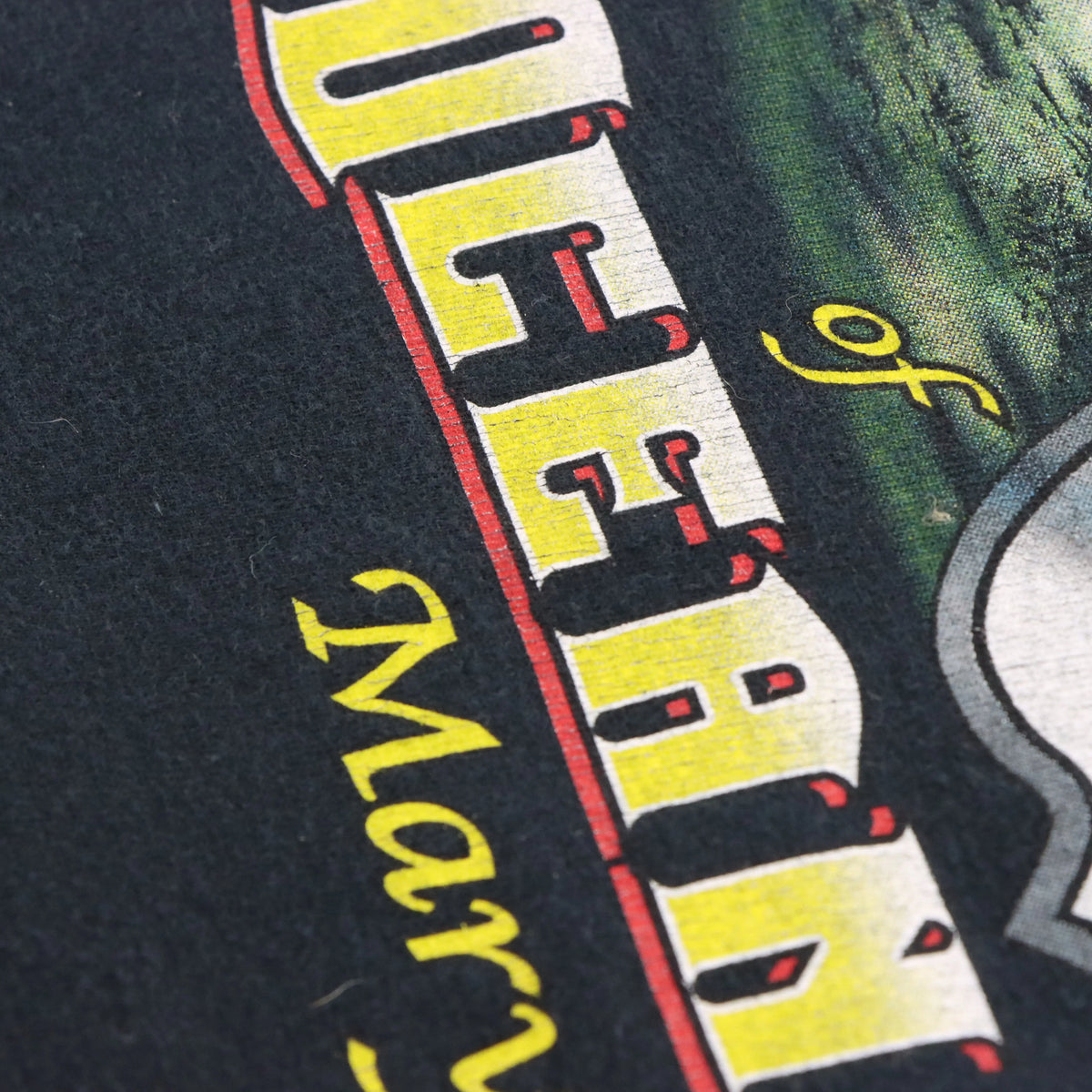 HARLEY DAVIDSON Route 50 Ocean City Maryland Vintage Black T-Shirt (XXL)