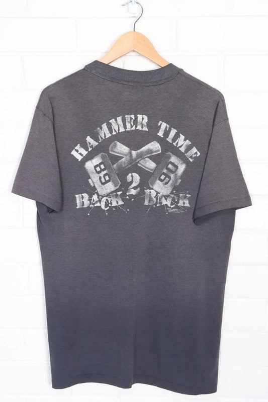 NBA Detroit Pistons MC Hammer 1990 Single Stitch Tall T-Shirt USA Made (M) Vintage Sole Melbourne