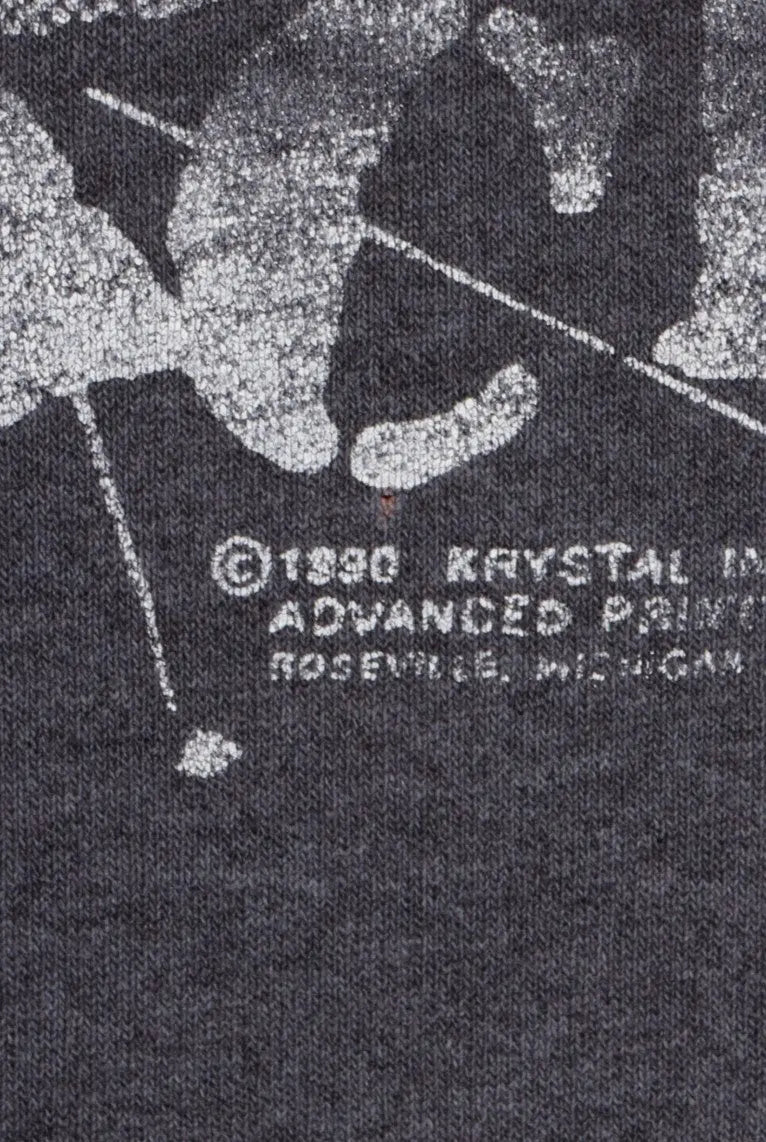 NBA Detroit Pistons MC Hammer 1990 Single Stitch Tall T-Shirt USA Made (M) Vintage Sole Melbourne