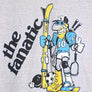 Vintage 1980 Sports Fanatic Ringer T-Shirt USA Made (M-L)