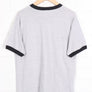 Vintage 1980 Sports Fanatic Ringer T-Shirt USA Made (M-L)