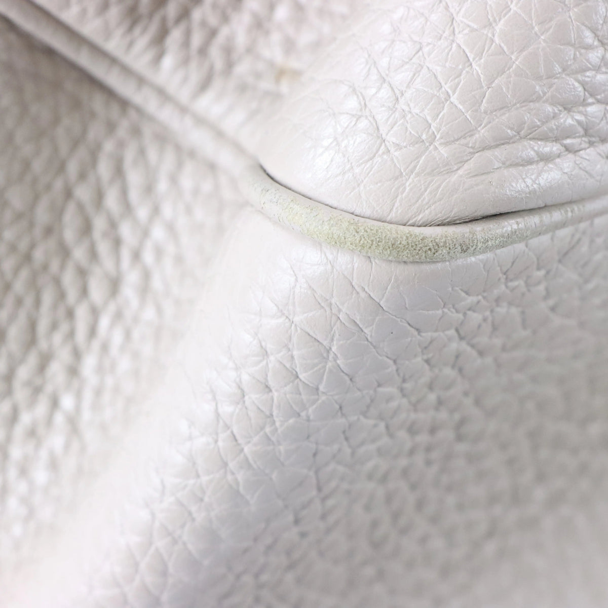 MICHAEL KORS 'Dahlia' Python-Print Knot Handle Taupe Pebbled Leather Bag