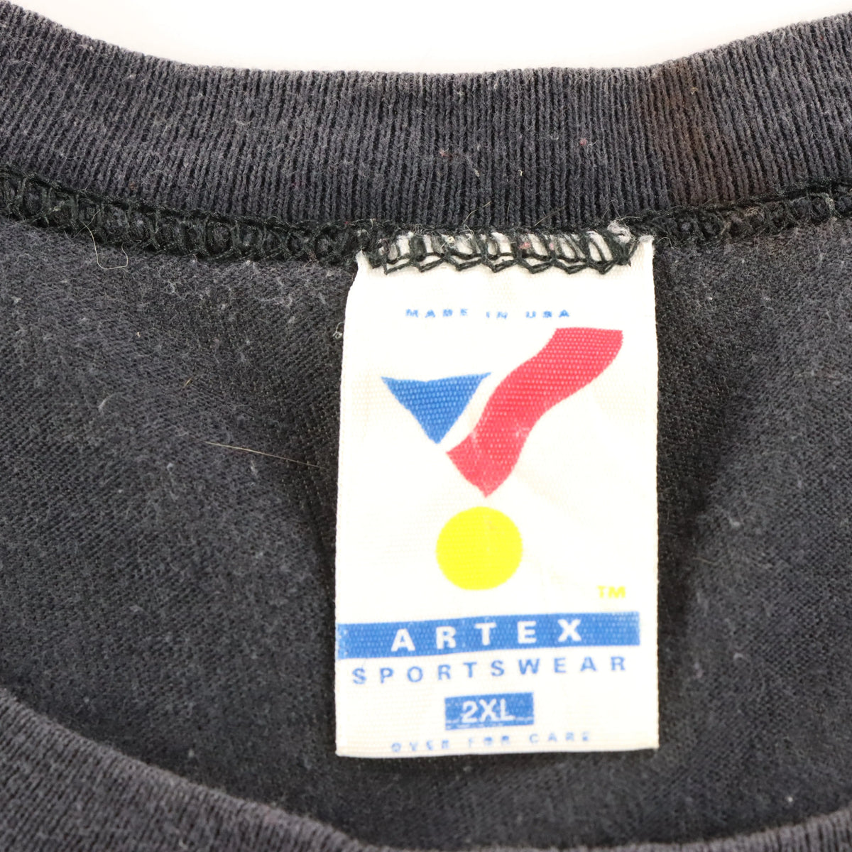 Vintage NBA Portland Blazers USA Made Black Single Stitch Tee (XXL)