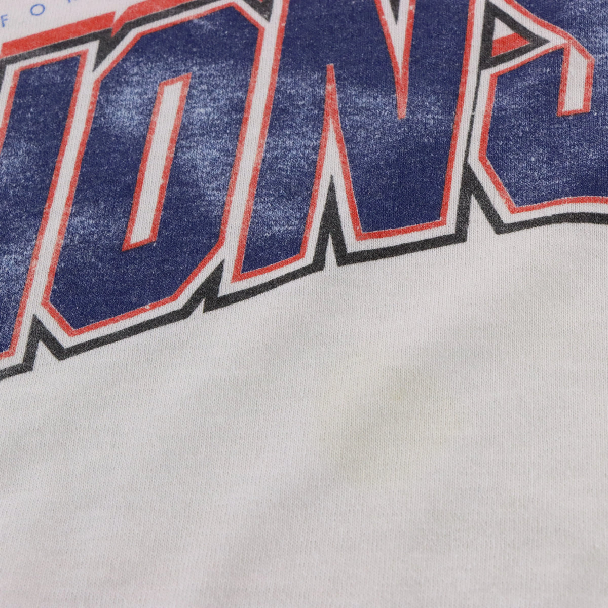 Vintage NFL Denver Broncos "Super Bowl XXXII AFC Champions" White Single Stitch T-Shirt (L)