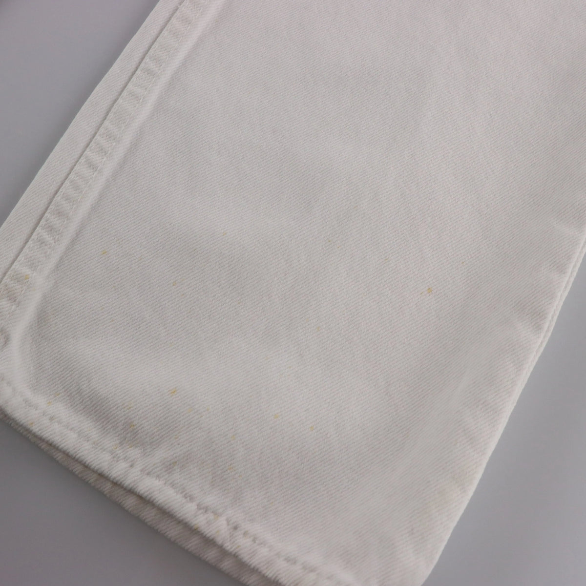 LEVI'S USA Made Button Fly White Denim Jeans (31) Vintage Sole Melbourne