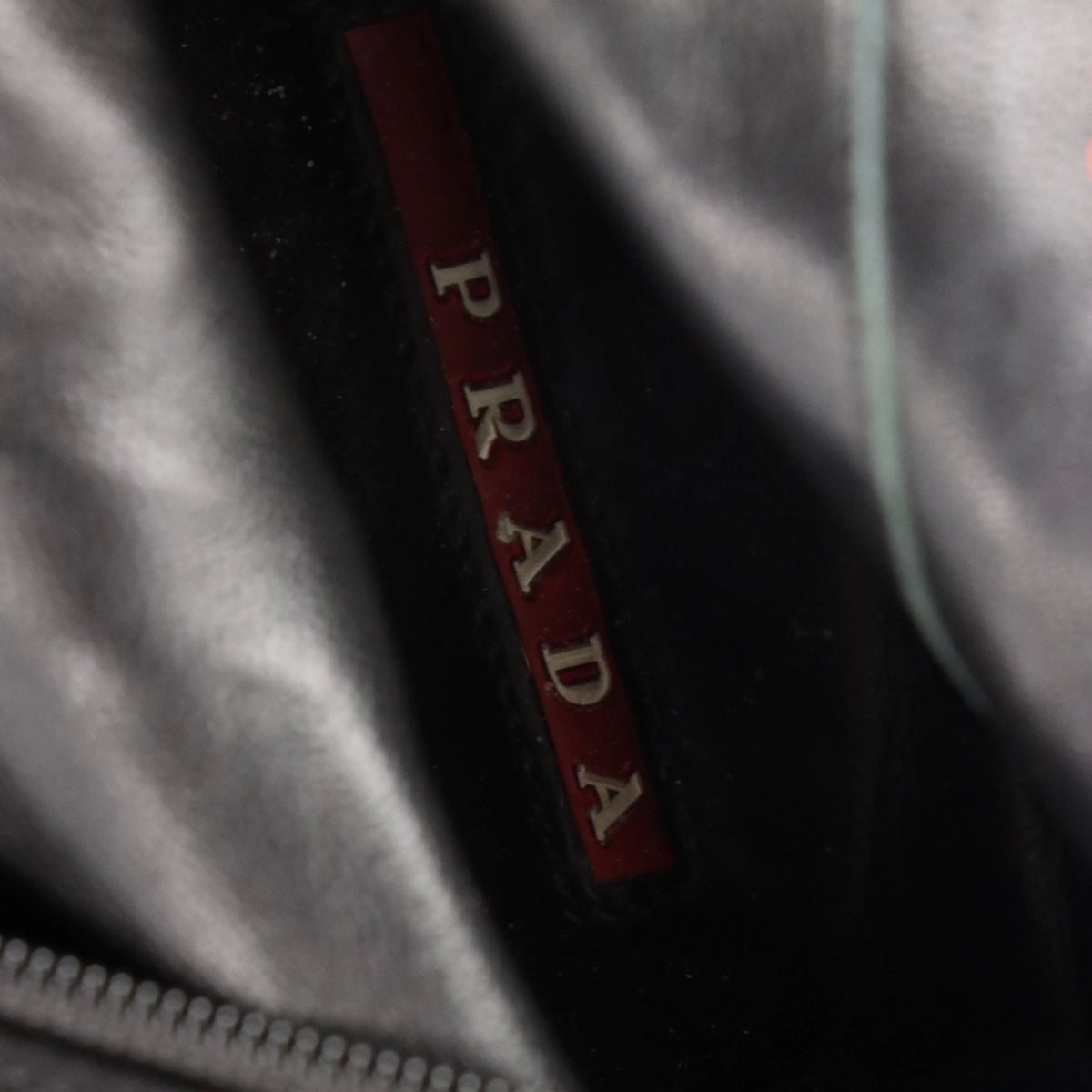 Vintage PRADA Black Italy Made Wedge Platform Boots (8)