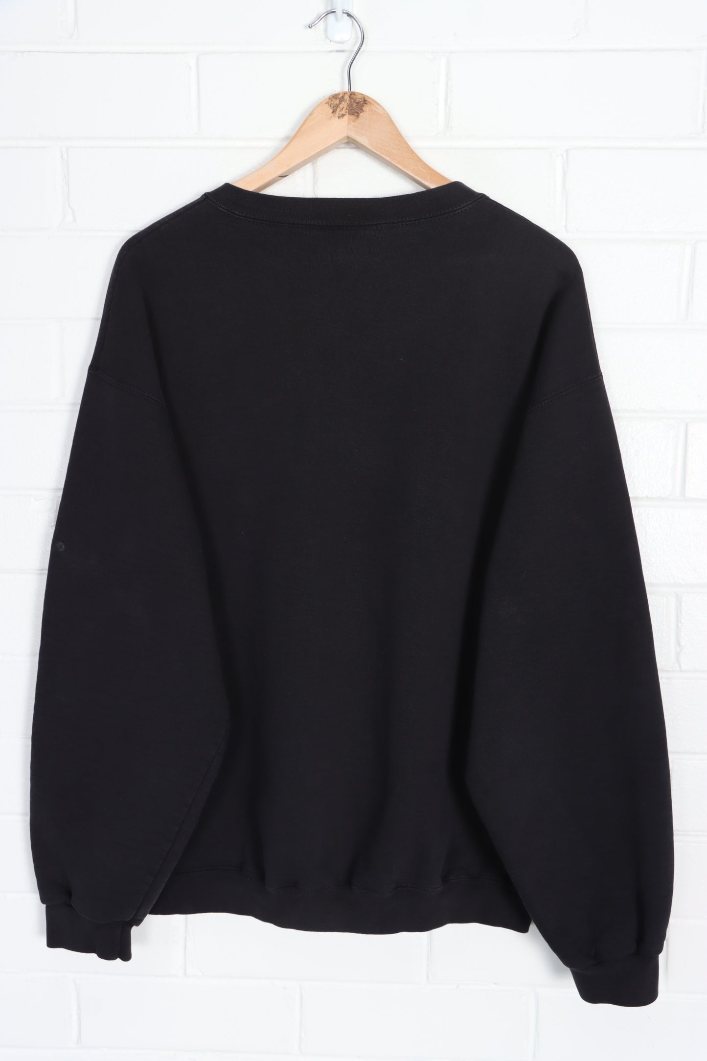 Black Embroidered "Tour Sport" LEE SPORT Sweatshirt USA Made (L) - Vintage Sole Melbourne