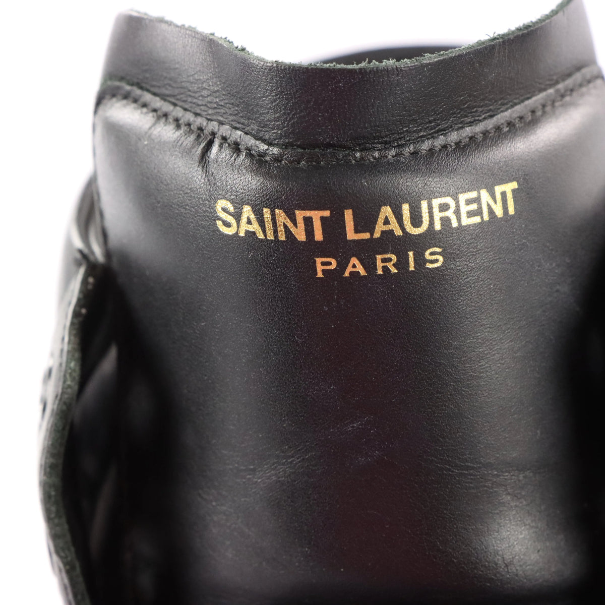 SAINT LAURENT Court Classic SL/10H Italian Made High-Top Sneakers (46.5)