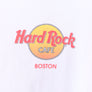 HARD ROCK CAFE Boston Front Back Oversized T-Shirt USA Made (L)