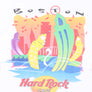 HARD ROCK CAFE Boston Front Back Oversized T-Shirt USA Made (L)