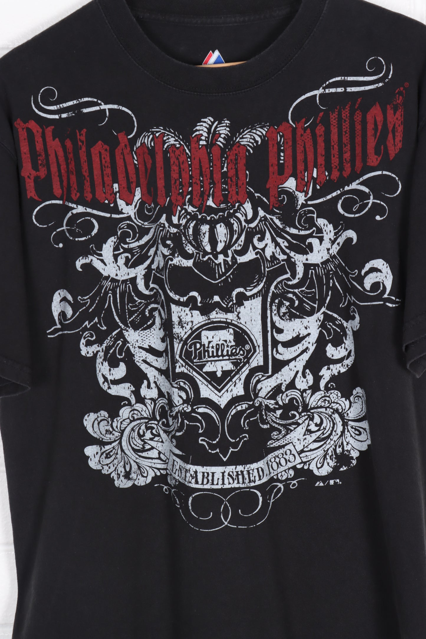 MLB Philadelphia Phillies Y2K MAJESTIC Baseball Tee (L)