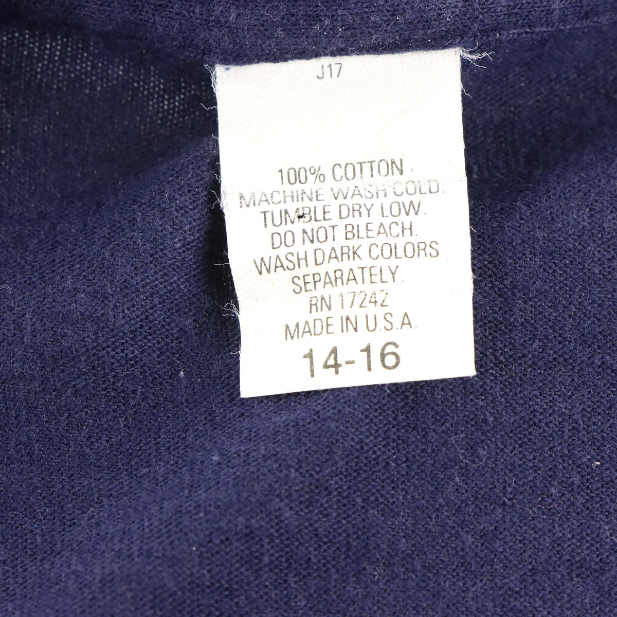 Vintage 1993 MLB Atlanta Braves "Furious Finish" Navy Blue USA Made Single Stitch Tee (M)