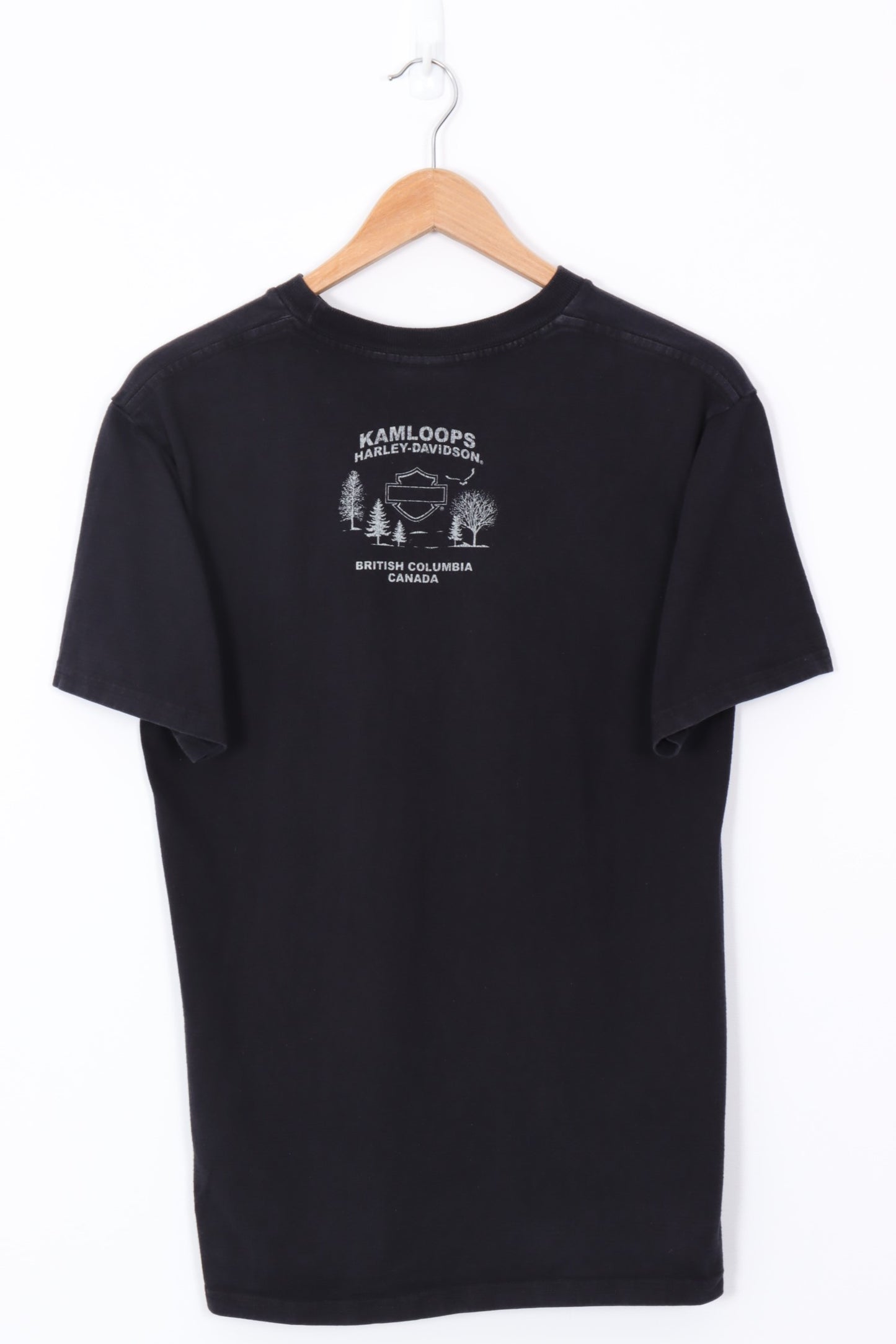 HARLEY DAVIDSON Beaver Canada Motorbike Graphic Tee (S-M)