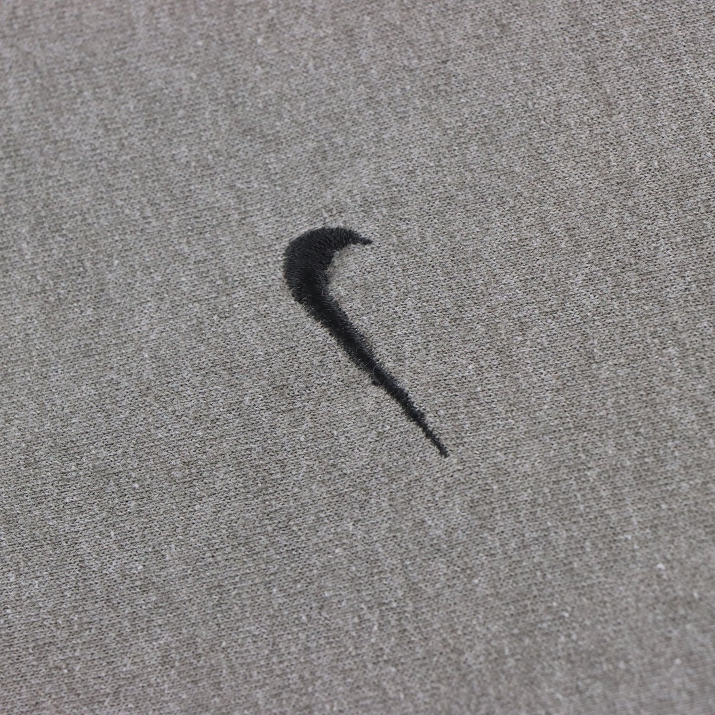 NIKE Taupe Embroidered Swoosh Logo Casual Tee (L) Vintage Sole Melbourne